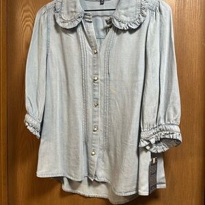 Democracy Blue Denim Shirt